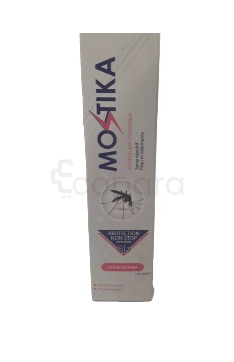 MOSTIKA SPRAY ANTI-MOUSTIQUES PEAU ET VETEMENTS 125ML