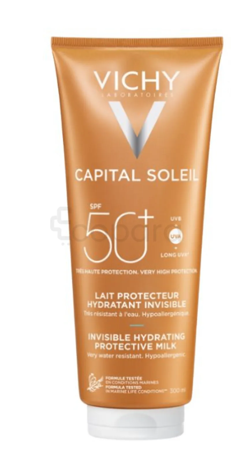 VICHY CAPITAL SOLEIL LAIT HYDRATANT PROTECTEUR FRAICHEUR SPF50+ 300ML
