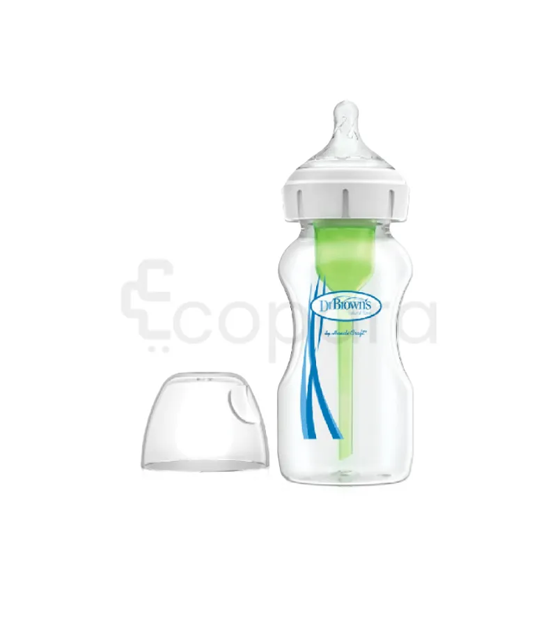 DR BROWN'S BIBERON EN PLASTIQUE COLE LARGE 9OZ/270ML REFERENCE WB91600-ESX