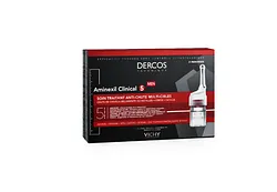 VICHY DERCOS AMINEXIL CLINICAL 5 HOMME SOIN TRAITANT ANTI-CHUTE B21 MONODOSES
