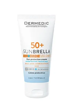 SUNBRELLA CREME SPF50+ PEAU MIXTE A GRASSE 50ML