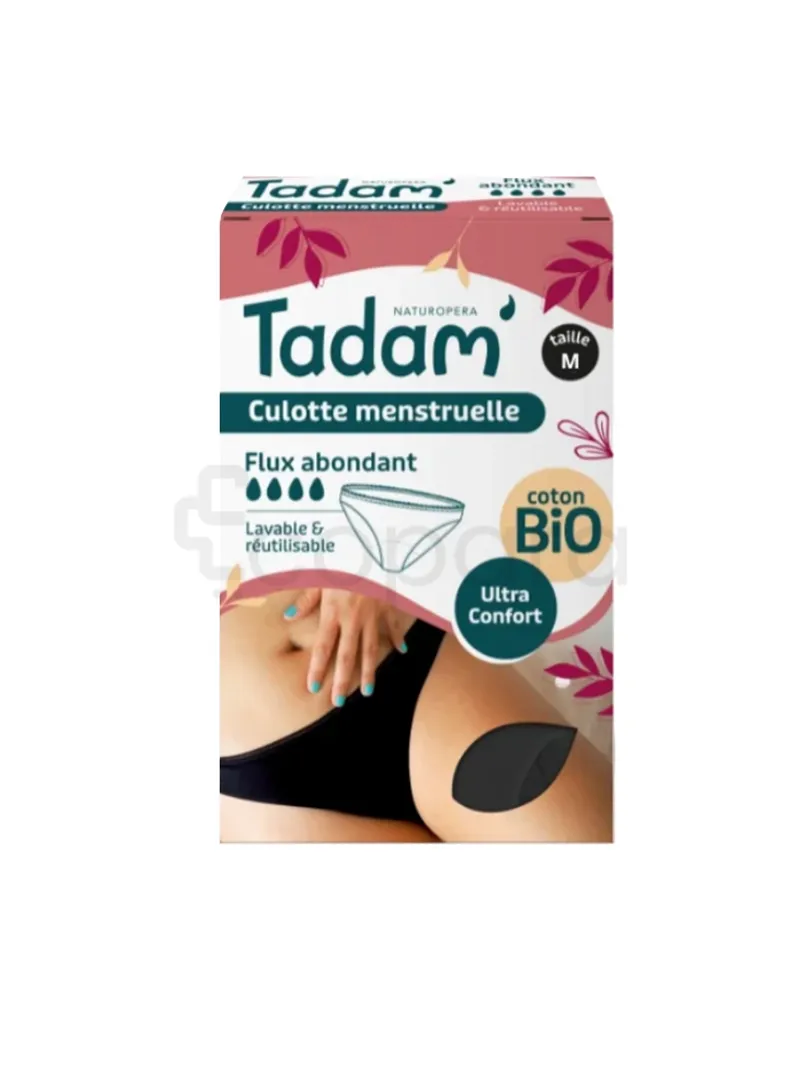 NATUROPERA TADAM' CULOTTE MENSTRUELLE FLUX ABONDANT TAILLE M