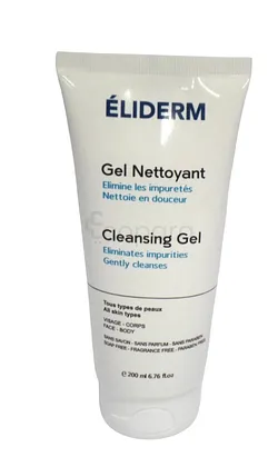 ELIDERM GEL NETTOYANT 200ML