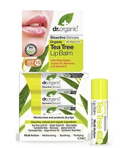 DR ORGANIC BAUME A LEVRES TEA TREE BIO SPF15 5.7ML