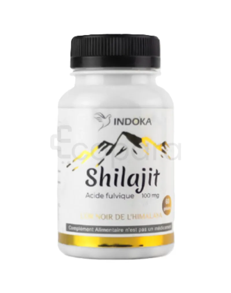 INDOKA SHILAJIT ACIDE FULVIQUE 100MG BOITE DE 60 GELULES