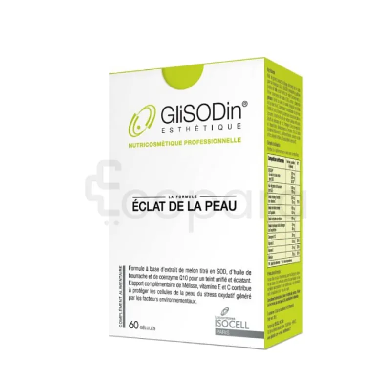 GLISODIN ECLAT DE LA PEAU BOITE 60 GELULES