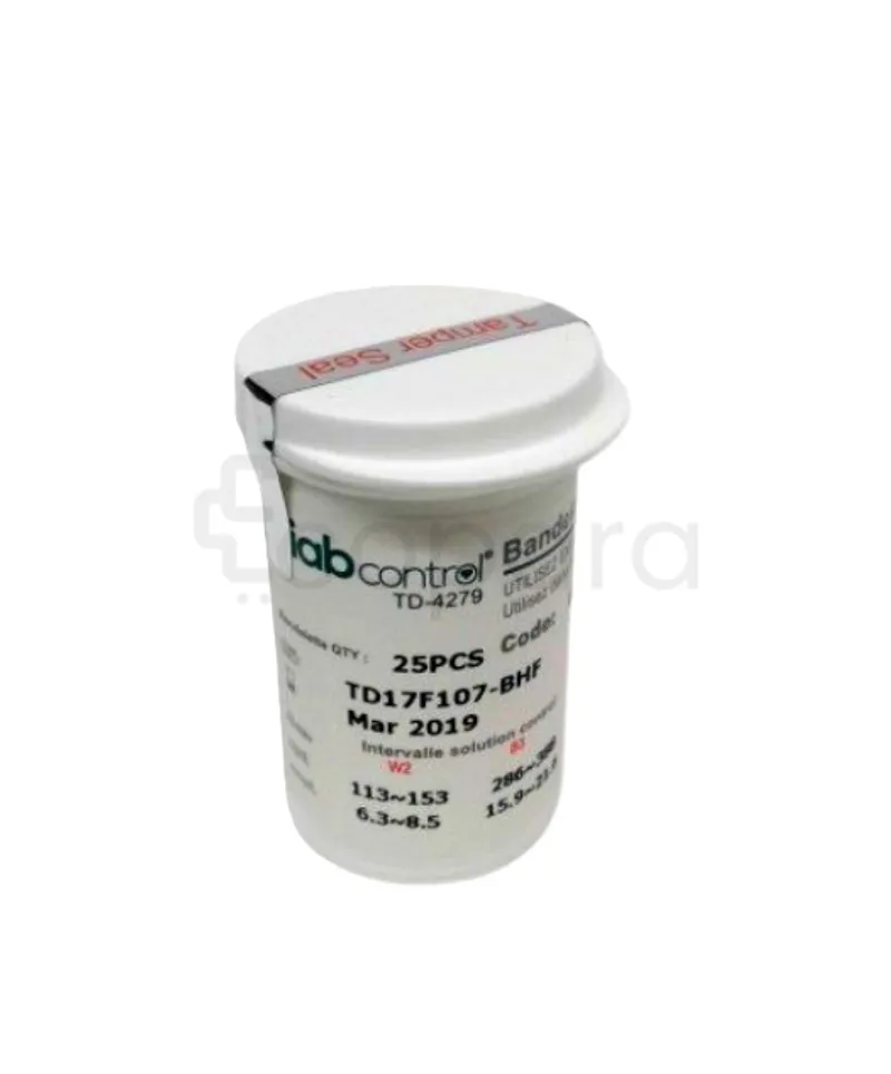 DIABCONTROL BANDELETTES BOITE DE 25