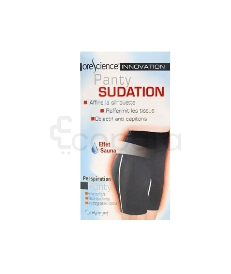 ORESCIENCE PANTY SUDATION EFFET SAUNA NOIR