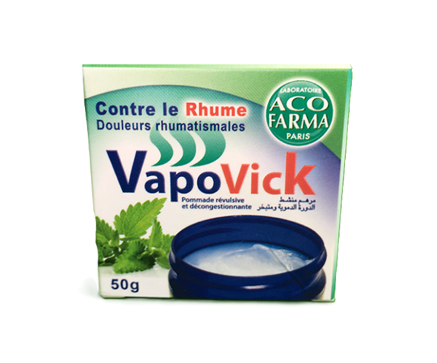 VAPOVICK POMMADE REVULSIVE DECONGESTIONNANTE 50G