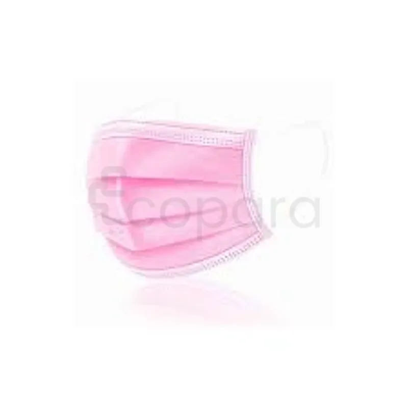 STERISOIN MASQUE CHIRURGICAL ROSE 3 PLIS ELASTIQUE BOITE DE 50 REFERENCE STERSMCRE