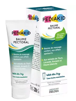 PEDIAKID BAUME DE MASSAGE PECTORAL 40ML