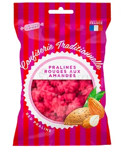 MPC PRALINES ROUGES AUX AMANDES 100G