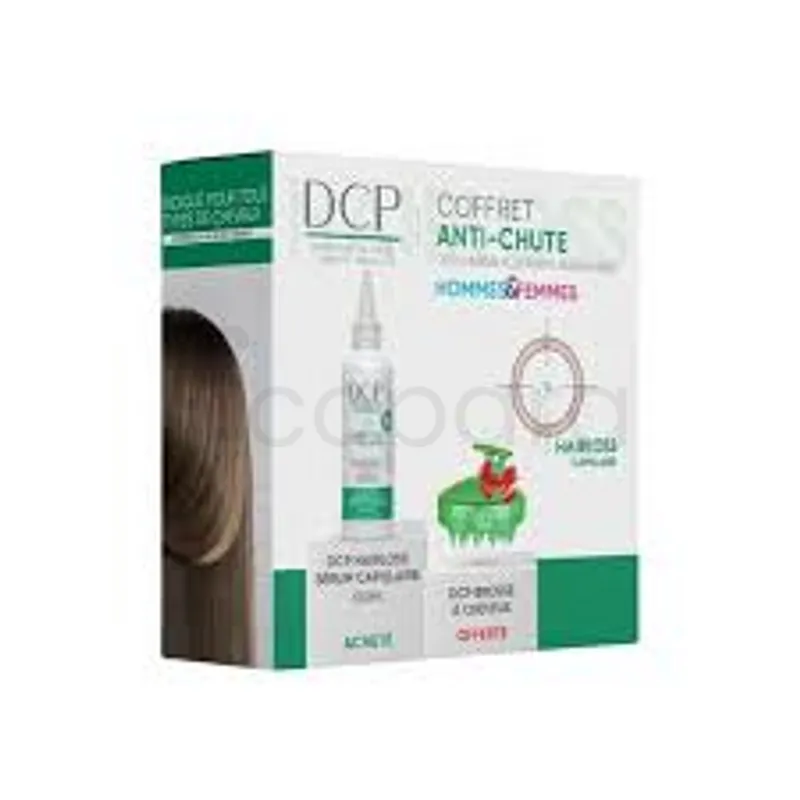 DCP COFFRET ANT-CHUTE HAIRLOSS SERUM CAPILLAIRE 100ML + BROSSE A CHEVEUX