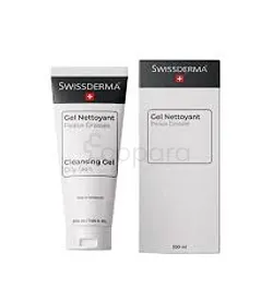 SWISSDERMA GEL NETTOYANY PEAUX GRASSE 200ML