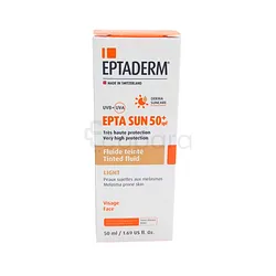 EPTADERM EPTA SUN SPF50+ TEINTE CLAIR 50ML