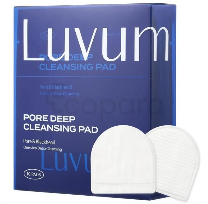 LUVUM PORE DEEP CLEANSING PAD BOITE DE 10