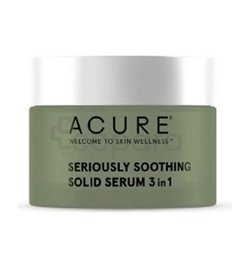 ACURE SERIOUSLY SOOTHING SOLID SERUM 3EN1 50ML