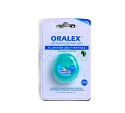 ORALEX FIL DENTAIRE CIRÉ ET MENTHOLE 30M REFERENCE W031