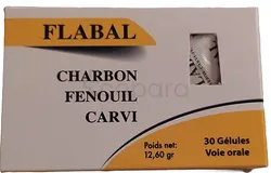 FLABAL CHARBON BOITE DE 30 GELULES