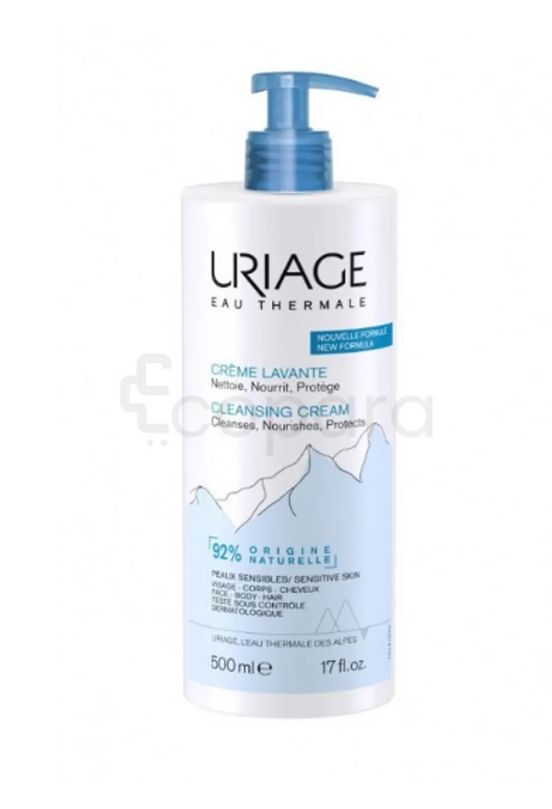URIAGE CREME LAVANTE PEAUX SENSIBLES 500ML