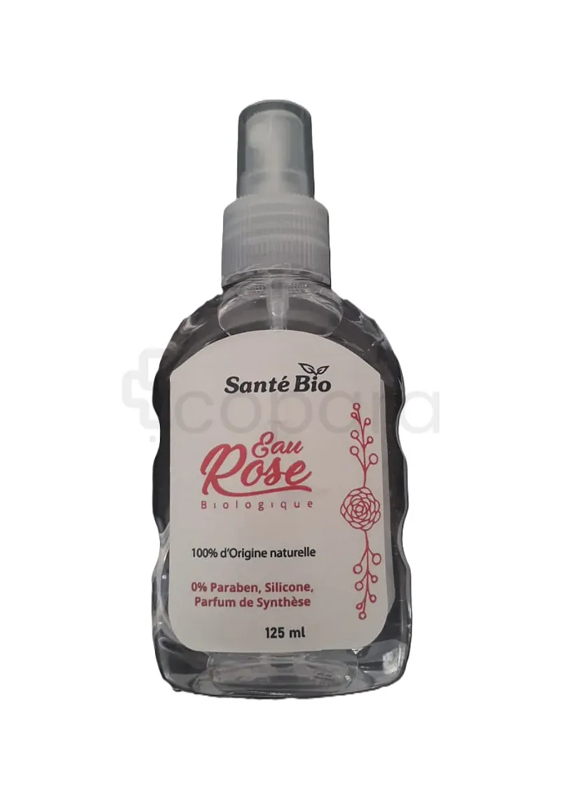 SANTE BIO EAU DE ROSE 100% D'ORIGINE NATURELLE 125ML