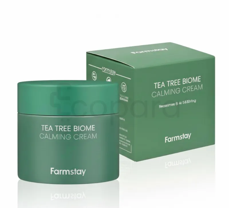 FARMSTAY TEA TREE BIOME CALMING CREAM 80ML
