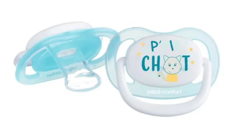 BEBE CONFORT SUCETTE PHYSIO AIR CONFORT 6-18MOIS P'TIT CHAT