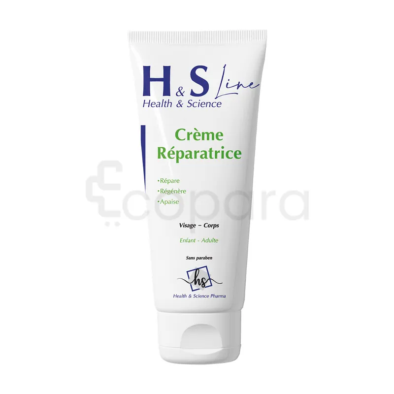 H&S LINE HEALTH AND SCIENCE CREME REPARATRICE VISAGE CORPS ADULTE ENFANT 50ML