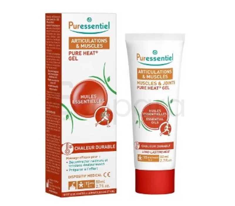 PURESSENTIEL ARTICULATIONS ET MUSCLES PURE HEAT GEL 80ML