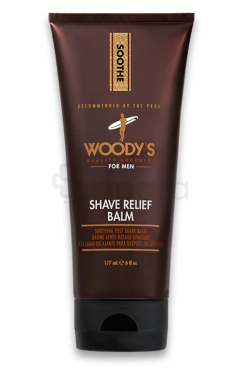 WOODY'S FOR MEN SHAVE RELIEF BALM 177ML