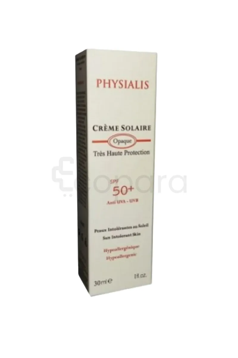 PHYSIALIS 50+CREME SOLAIRE OPAQUE