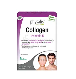 PHYSALIS COLLAGEN+C PEPTAN BOITE DE 60 COMPRIMES