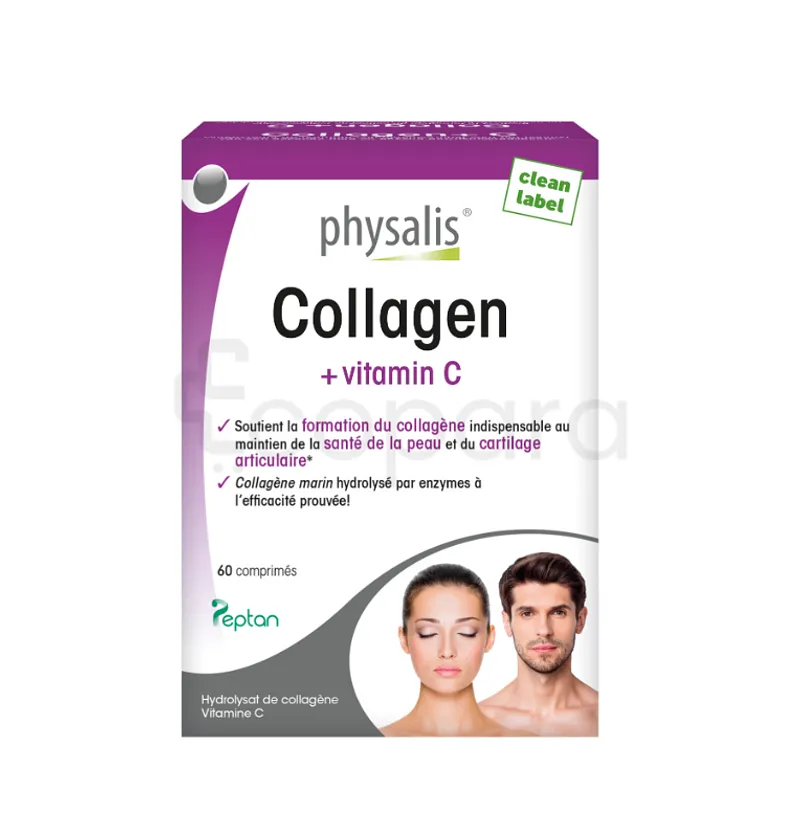 PHYSALIS COLLAGEN+C PEPTAN BOITE DE 60 COMPRIMES