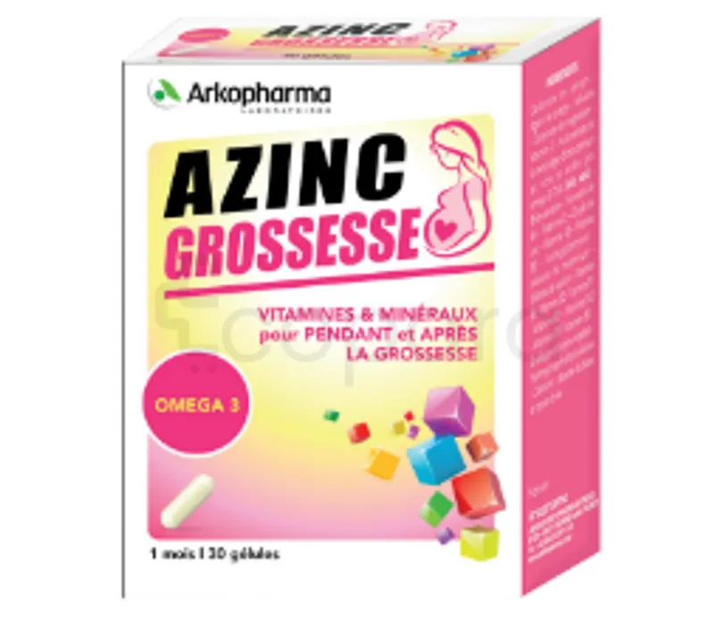 AZINC GROSSESSE BOITE DE 30 GELULES