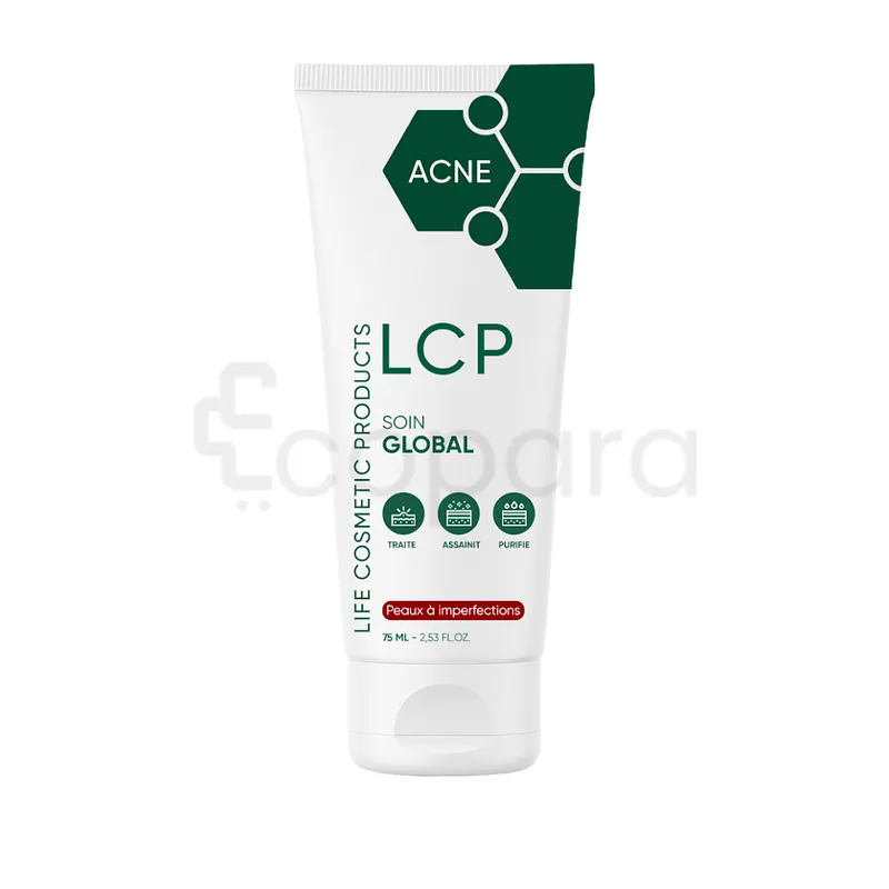 LCP LIFE COSMETIC PRODUCTS ACNE SOIN GLOBAL 75ML