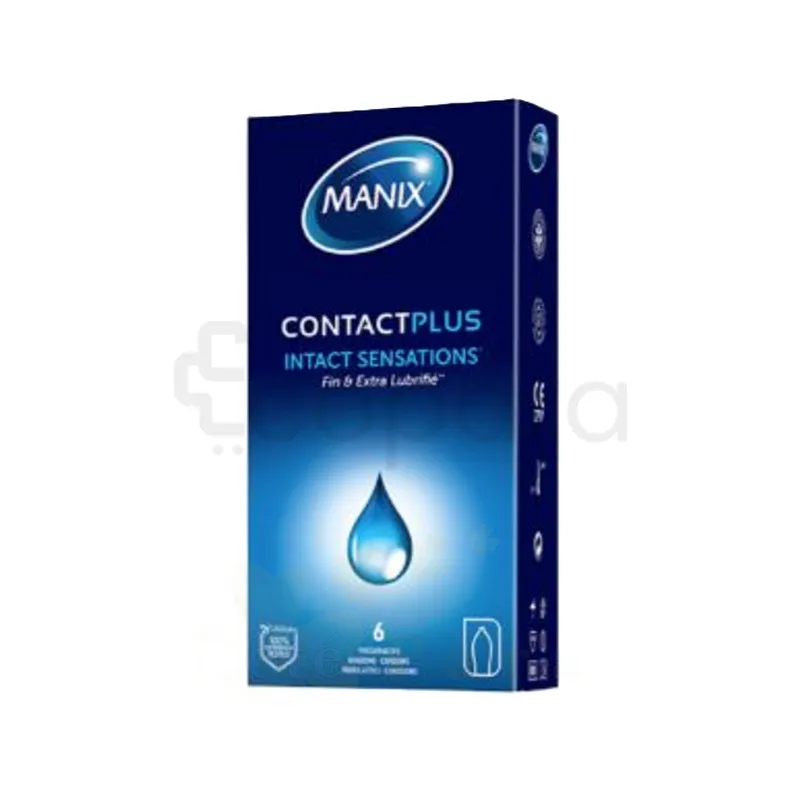 MANIX CONTACT PLUS SENSATIONS INTACTES BOITE DE 6