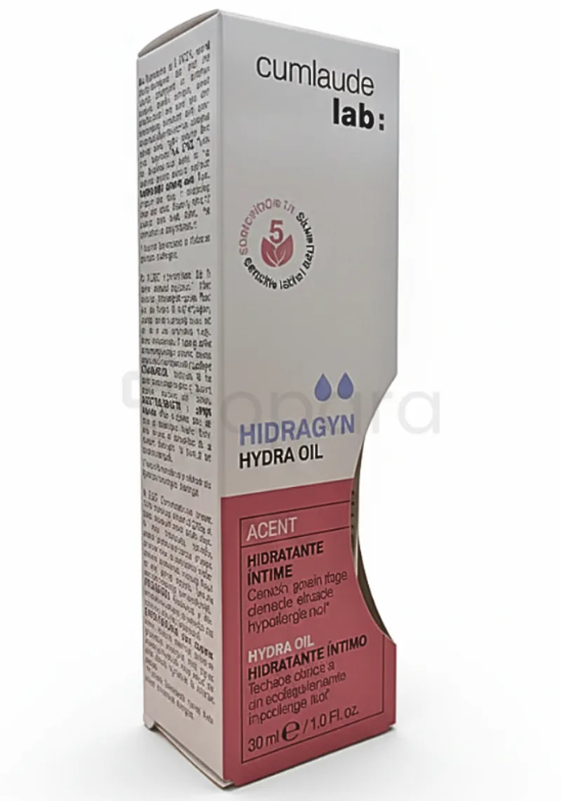 CUMLAUDE HIDRAGYN HYDRA OIL HUILE HYDRATANTE VULVAIRE HYPOALLERGENIQUE 30ML