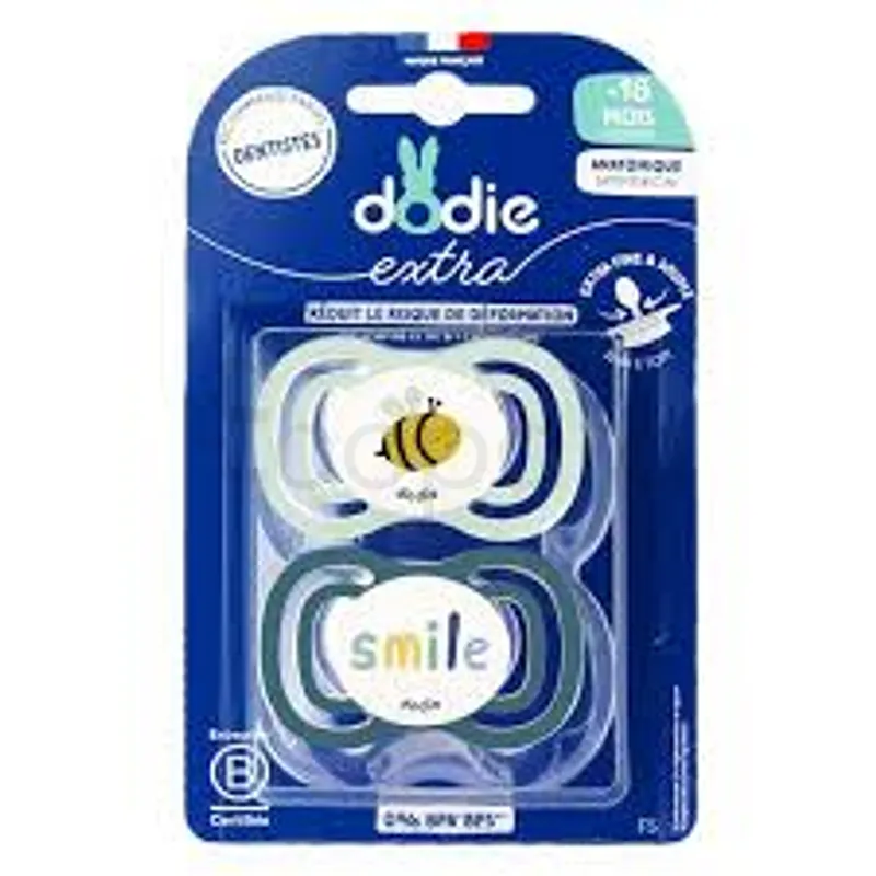 DODIE SUCETTE EXTRA FINE BLEU F5 +18MOIS