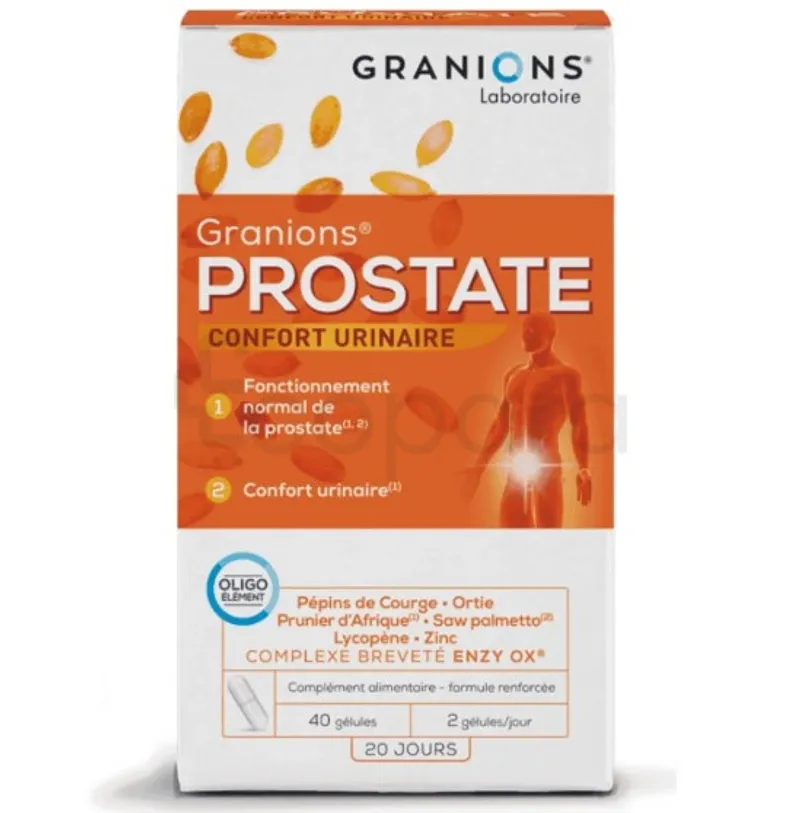 GRANIONS CONFORT U BOITE DE 40 GELULES