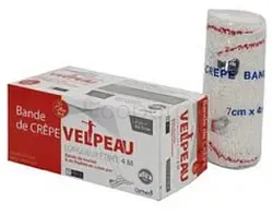 CREPE VELPEAU LARGEUR 6-7CM ROUGE