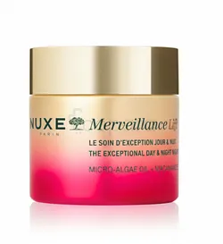 NUXE MERVEILLANCE LIFT LE SOIN D'EXCEPTION JOUR ET NUIT MICRO-ALGAE OIL NIACINAMIDE 75ML