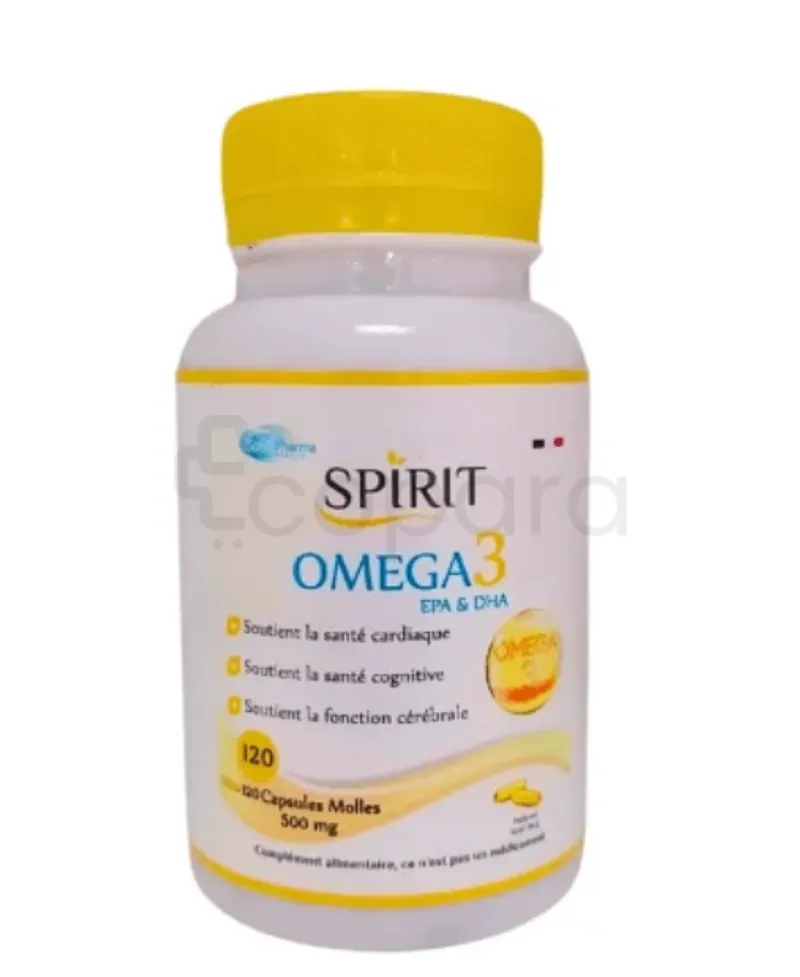 SPIRIT OMEGA 3 B120 CAPSULES