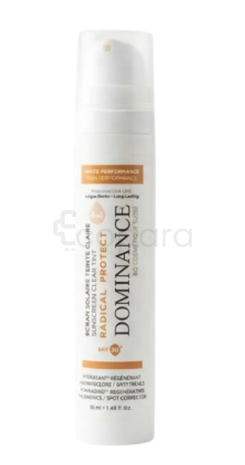 DOMINANCE RADICAL PROTECT ECRAN SOLAIRE TEINTE CLAIRE SPF50+ 50ML