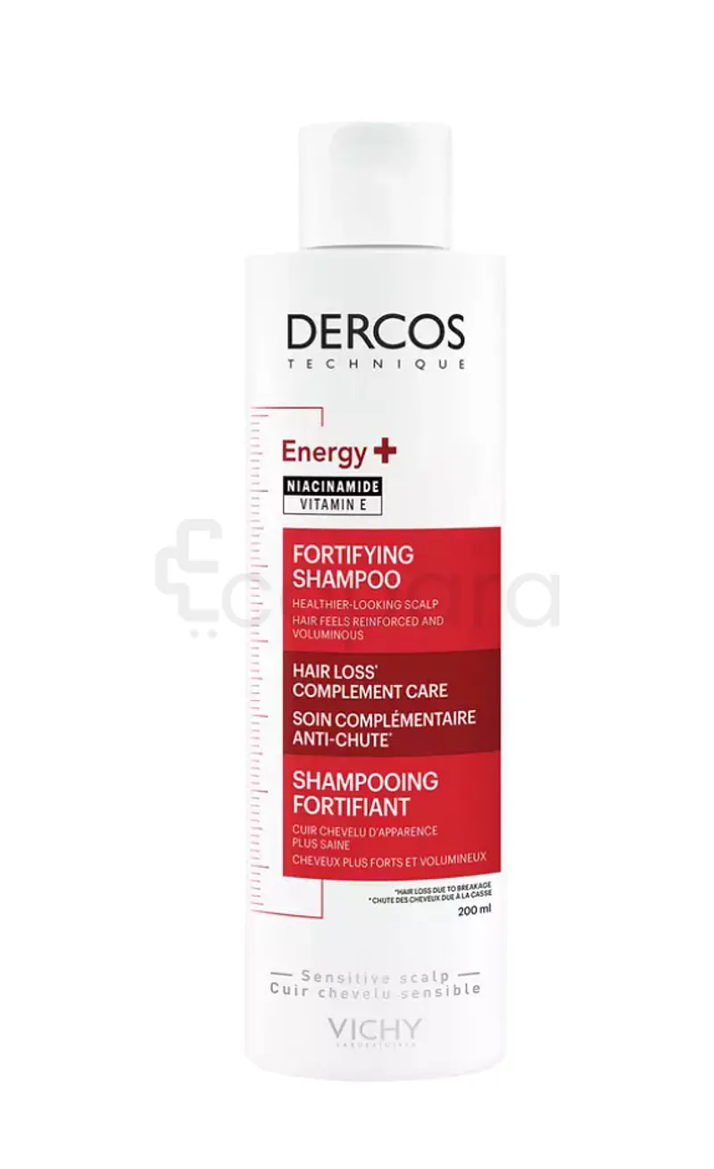 VICHY DERCOS ENERGISANT+ SHAMPOOING COMPLEMENT ANTI-CHUTE 200ML