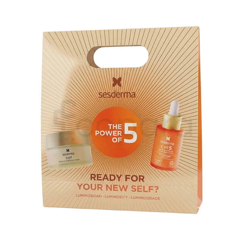 SESDERMA COFFRET ITS WOW TIME C-VIT SERUM 30ML + RADIANCE FLUIDE 50ML
