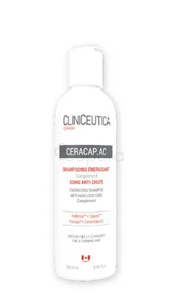 CLINICEUTICA CERACAP.AC SHAMPOOING ENERGISANT SOIN ANTI-CHUTE 250ML