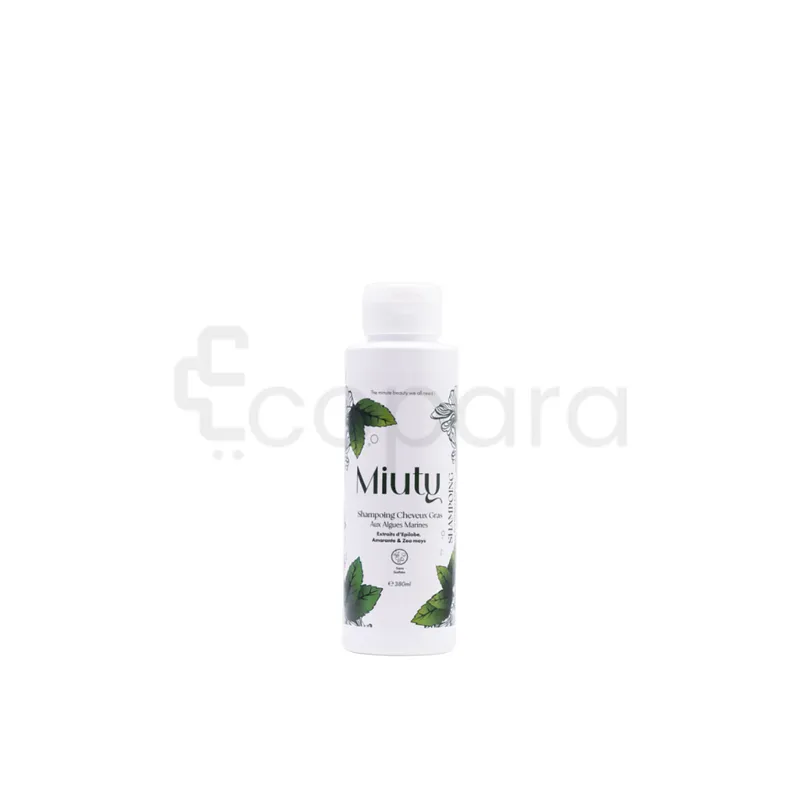 MIUTY SHAMPOOING CHEVEUX GRAS ALGUES MARINES 380ML