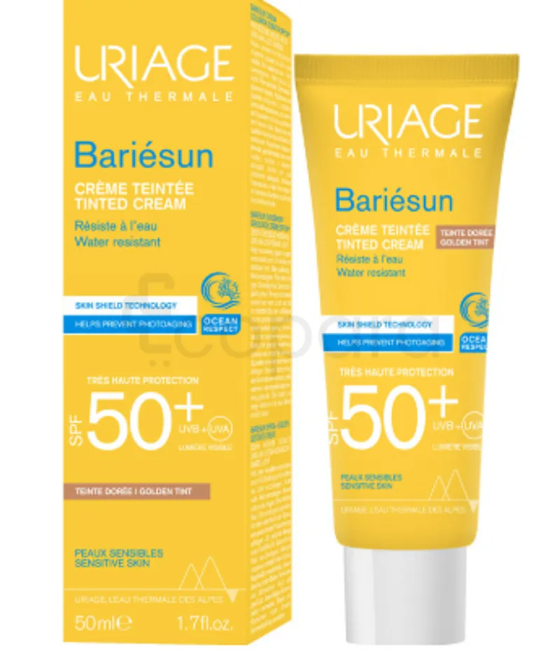 URIAGE BARIESUN CREME TEINTEE DOREE SPF50+ 50ML