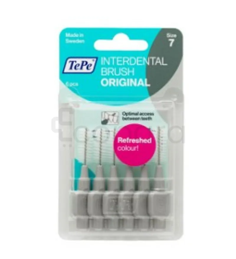 TEPE INTERDENTAL ORIGINAL GRIS 1.3MM TAILLE 7 BOITE DE 6