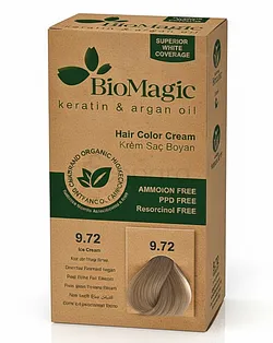BIOMAGIC KIT COLOR CREAM BLOND TRES CLAIR BEIGE CENDRE NUMERO 9/72